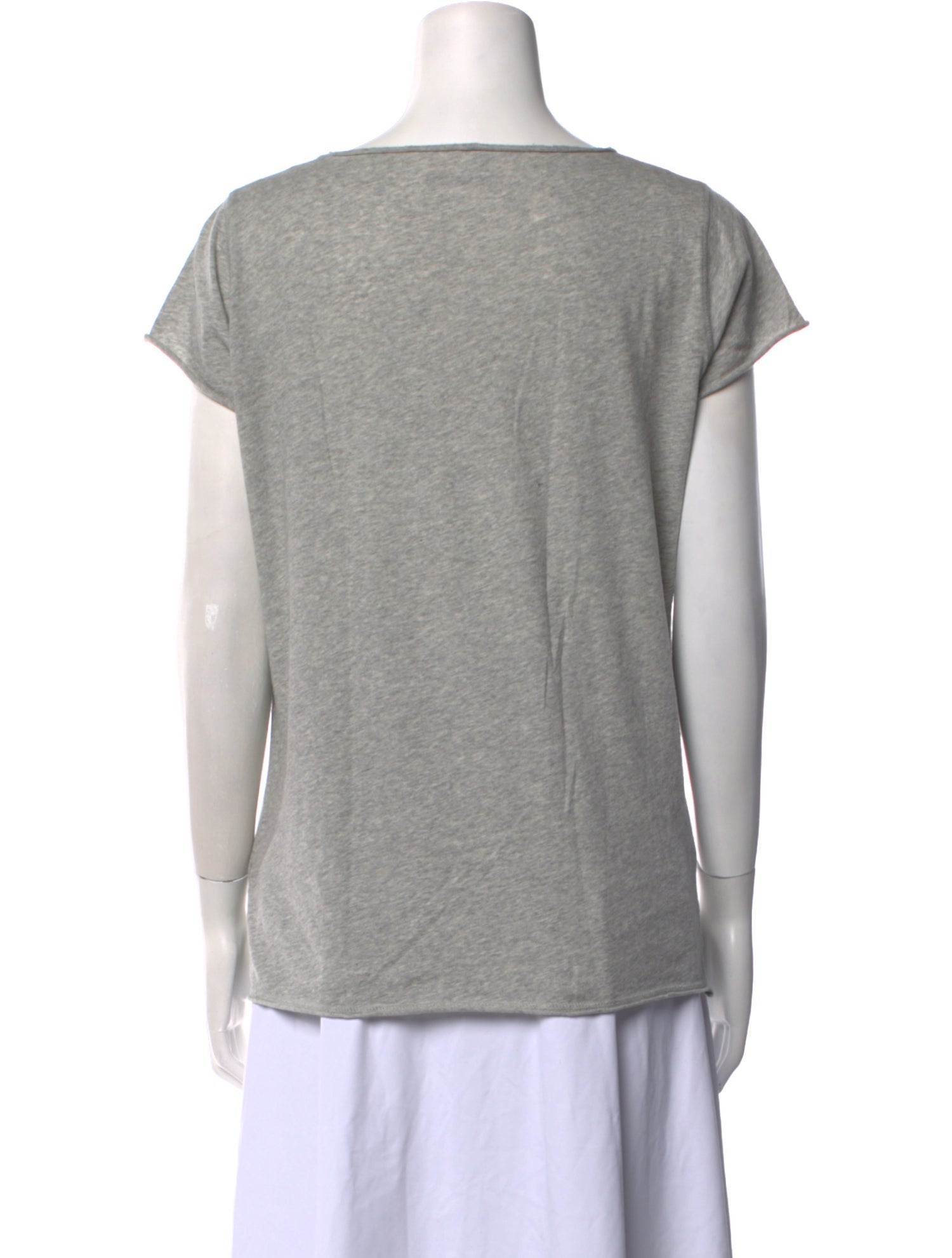 Zadig & Voltaire Graphic Print V-Neck T-Shirt